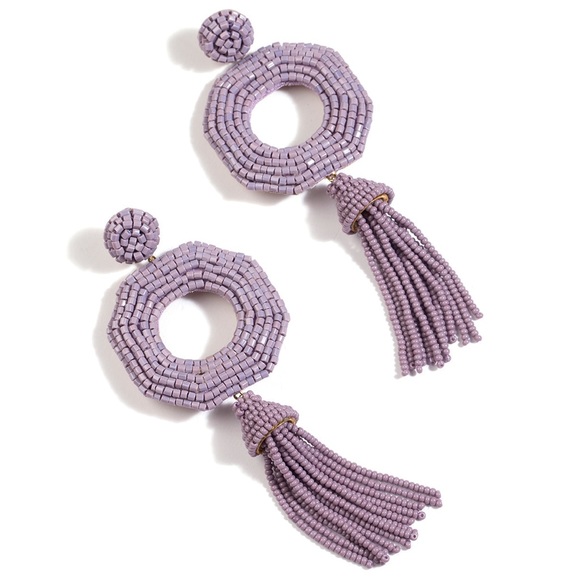 Anthropologie Jewelry - Anthropologie Deepa Gurnani Aisha Drop Earrings - Lavender-  NWT